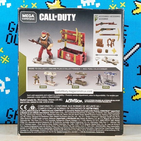 Mega Construx Call of Duty Armored Division Weapons Crate Construction 34 pc Set - Picture 2 of 6